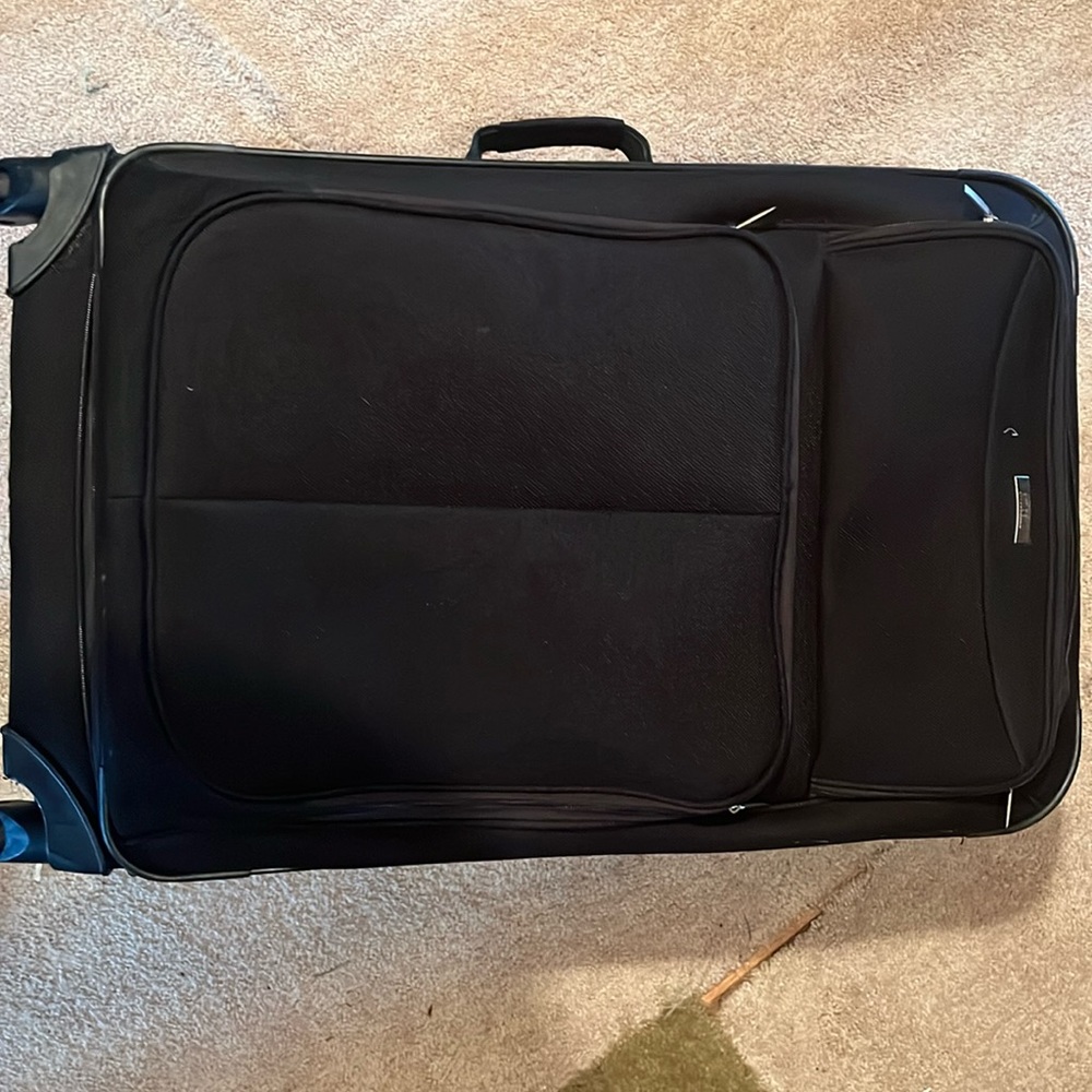 4 pc set - Black Travel Luggage Set of Bags